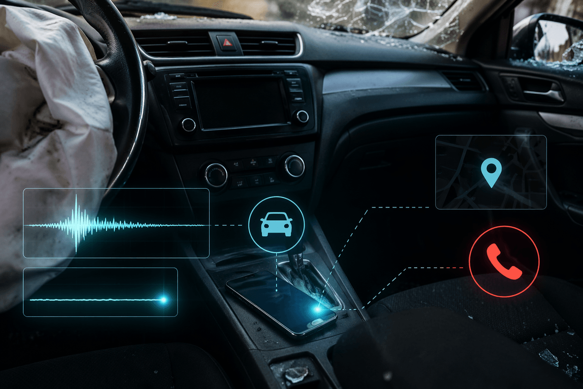 Safety and emergencies: what can be sensed without you noticing?