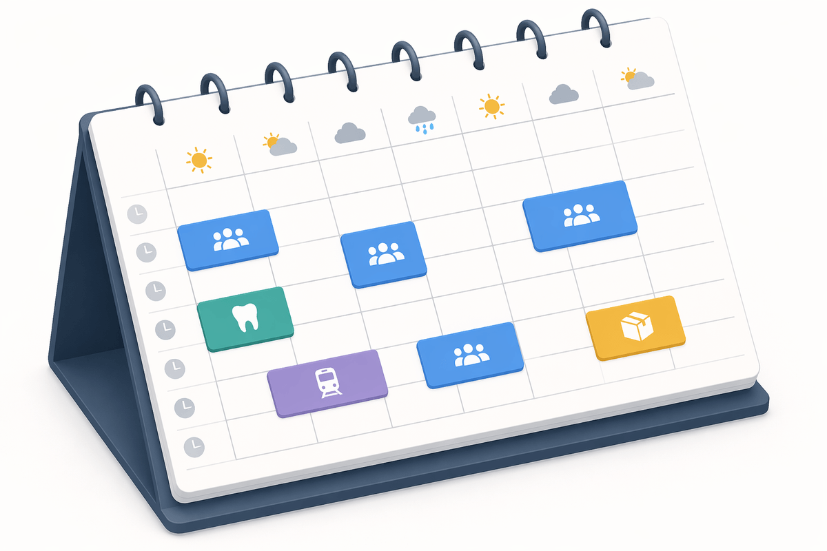 Seeing work and life together without the clutter