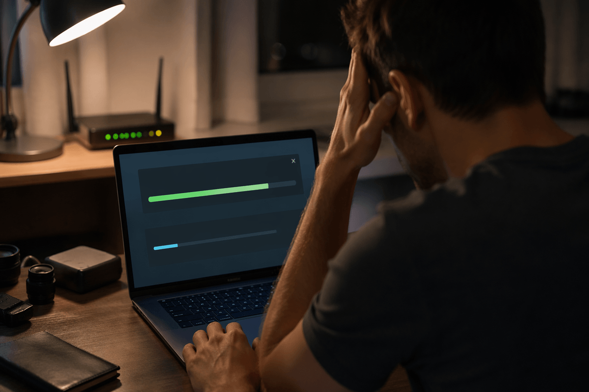 If the file is large, friction shows up fast